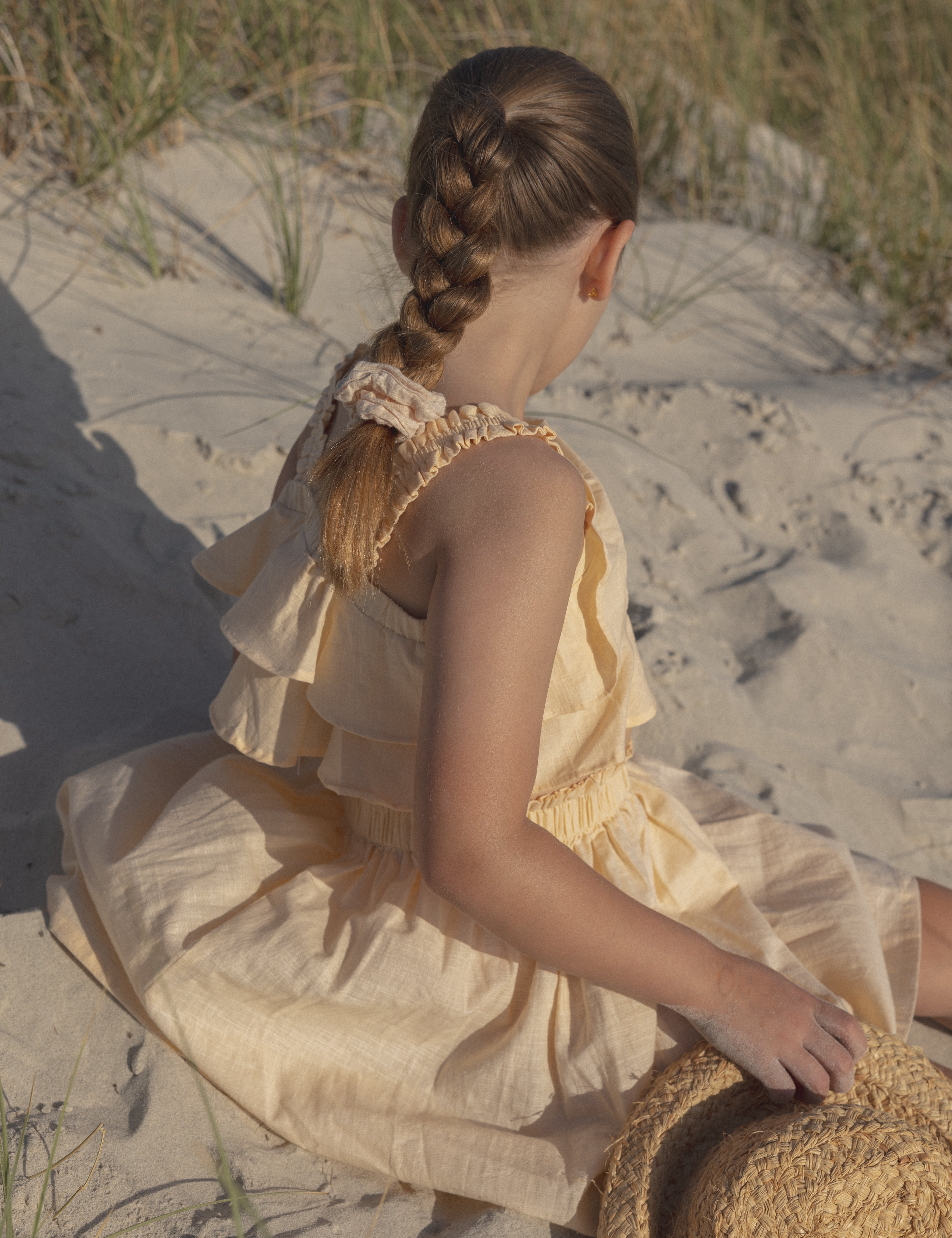 Aurelia Knee-length Skirt in tender peach